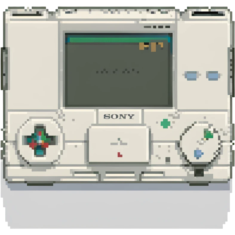 белый плеер Sony, no background emoji