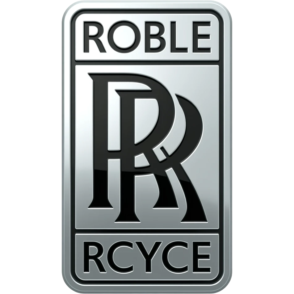 Make an emoji out of the Rolls Royce logo, the one that looks like the double of the letter R emoji