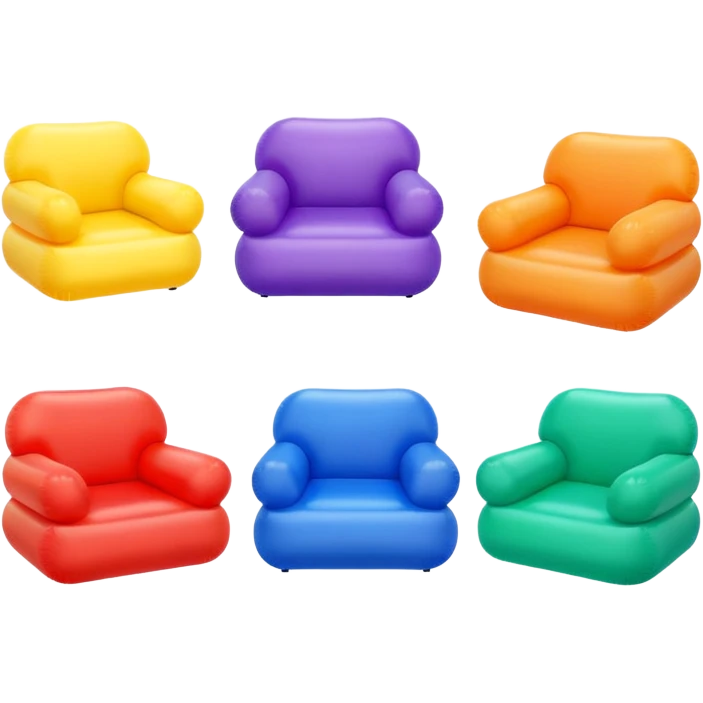 inflatable chairs emoji