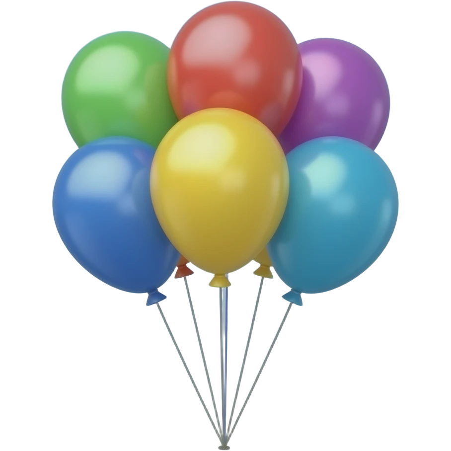 birthday balloons emoji