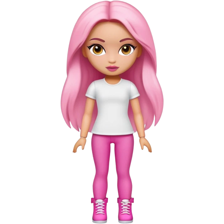 pink bratz blank emoji