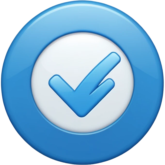 Creat me a meta verification badge in form of emoji emoji