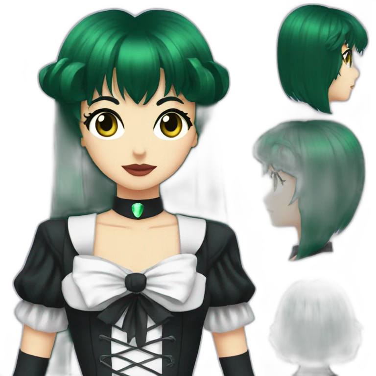 gothic sailor pluto emoji