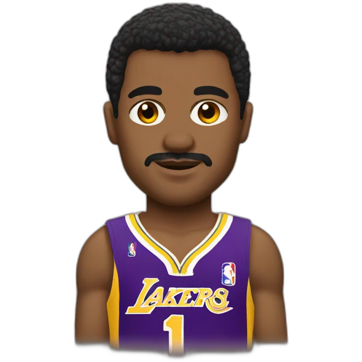 romario with yellow lakers jersey emoji