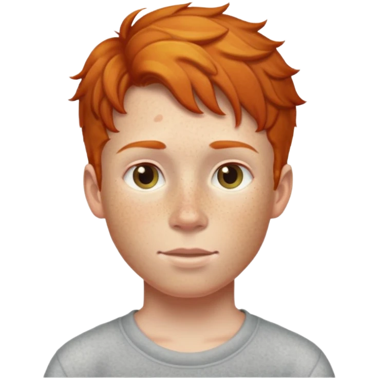 Ginger boy emoji