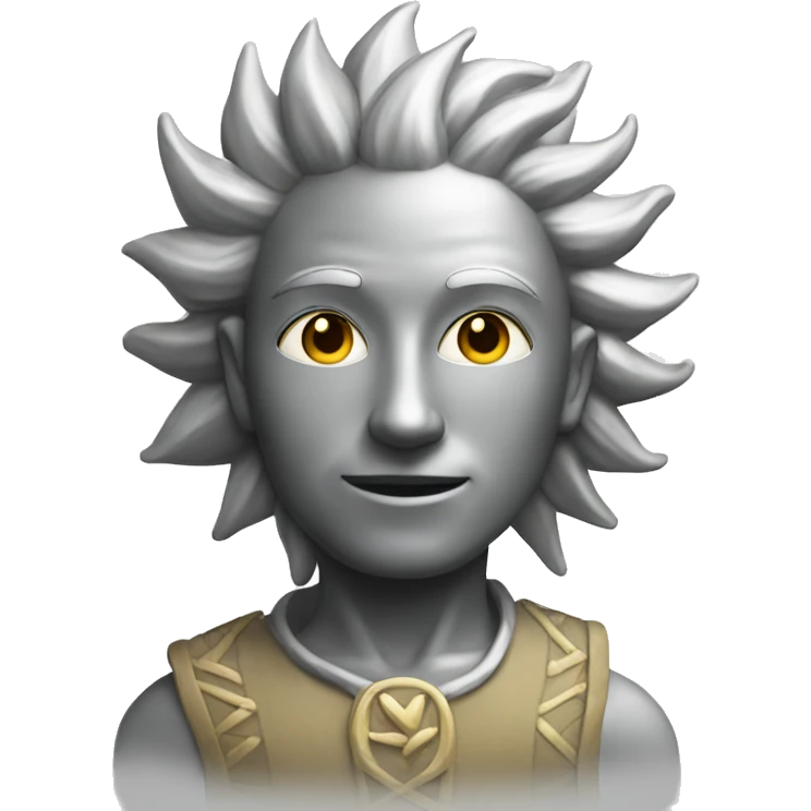 Silver Sun emoji