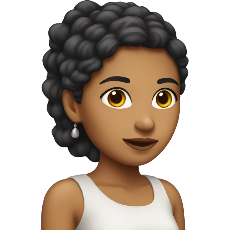 Latina girl emoji