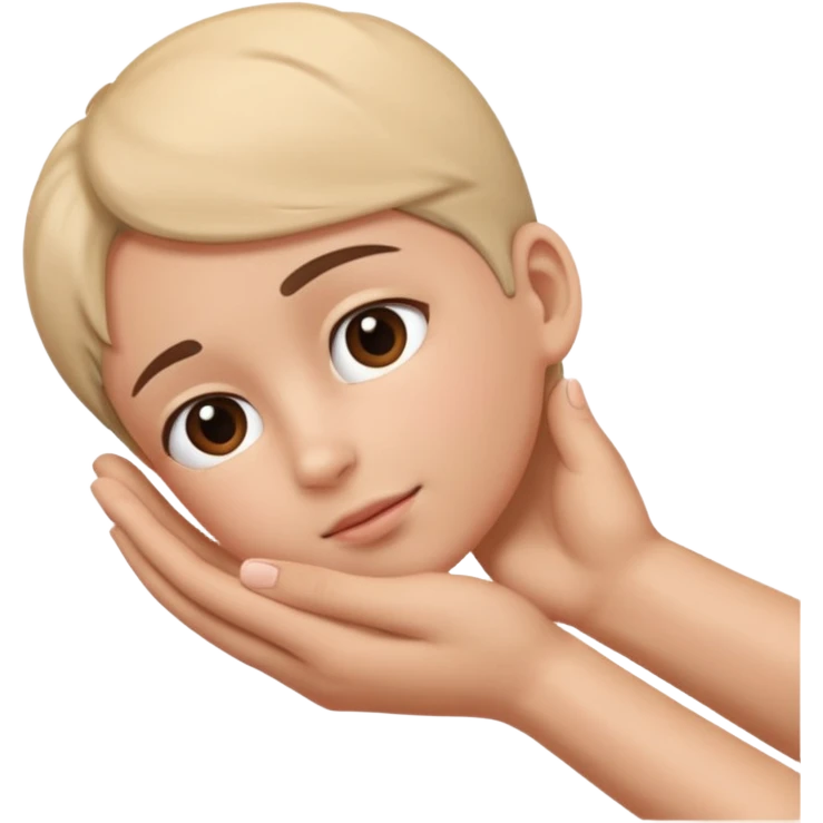 Toca na cabeça emoji