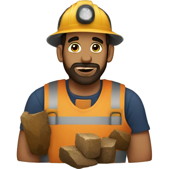 drake with a miner emoji