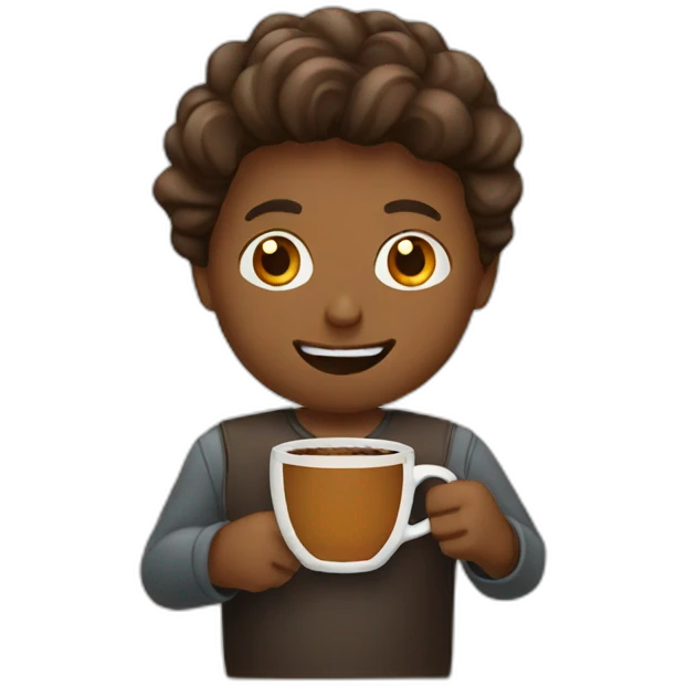 making coffee emoji