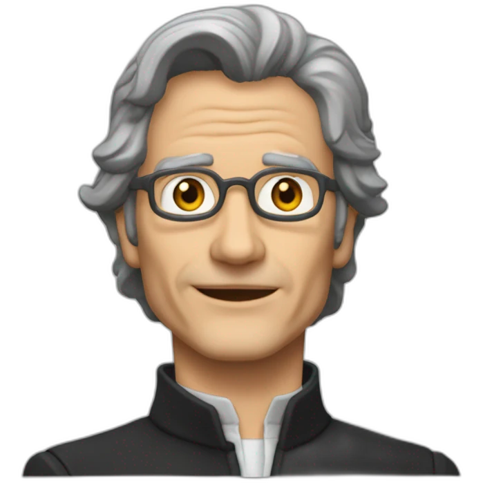 Jean Luc Melanchon rouge de colère emoji