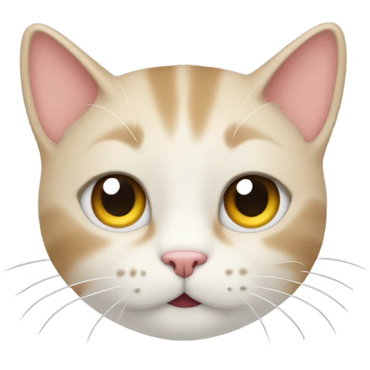 Cat saying I love you emoji