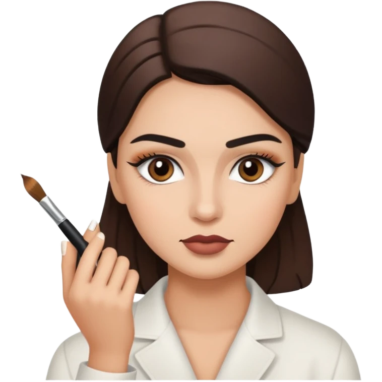 eyebrow artist emoji