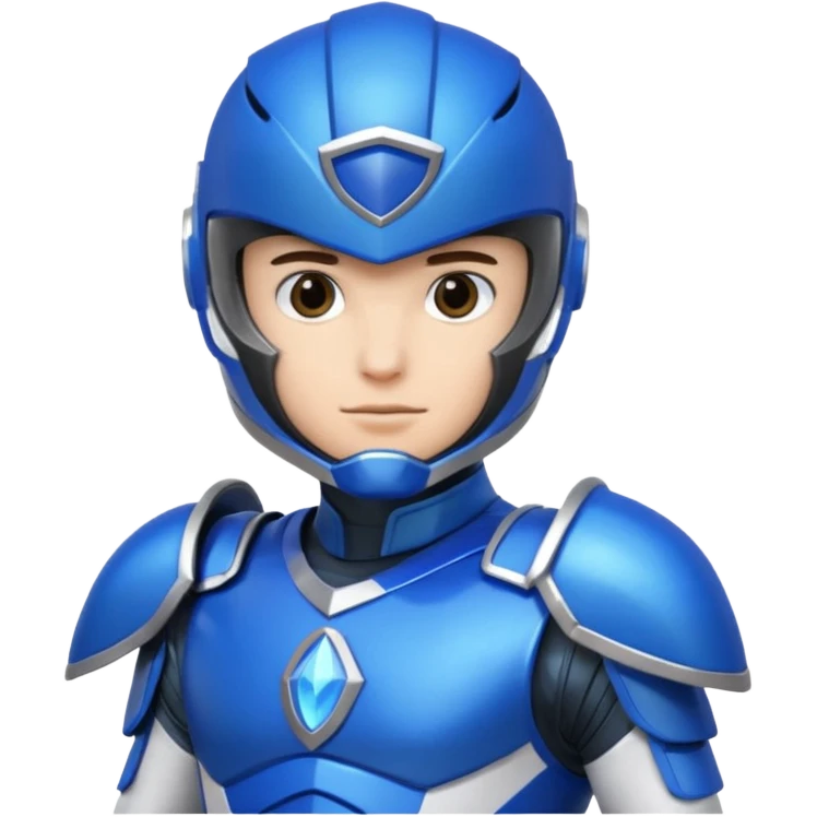 Spd blue power ranger emoji