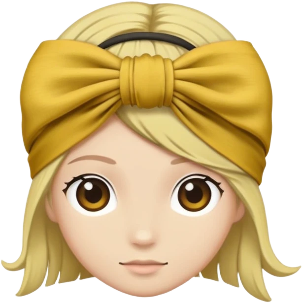 Hairband – Muted Mustard emoji