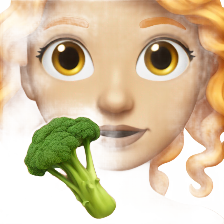 I left my broccoli while walking goldfish drag queen emoji