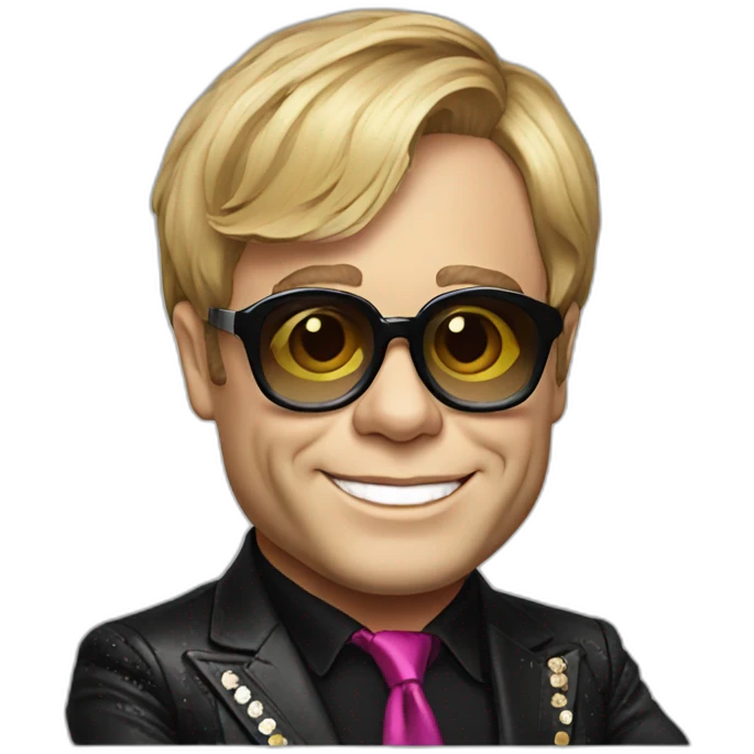 Elton john emoji