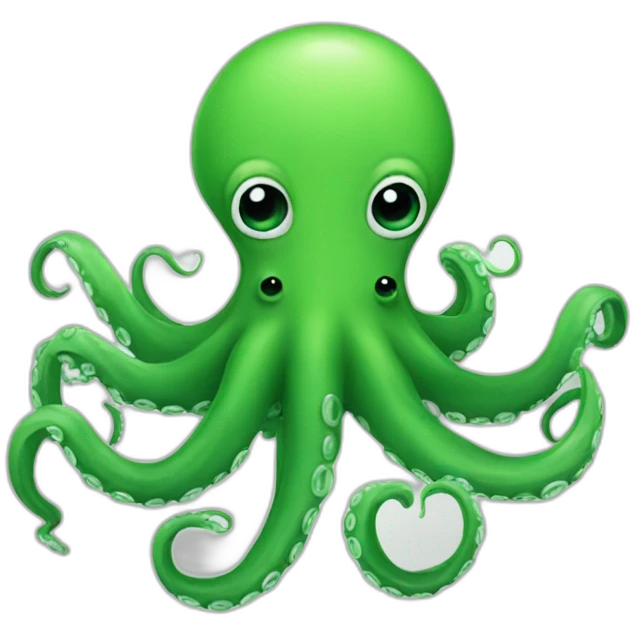 green octopus emoji