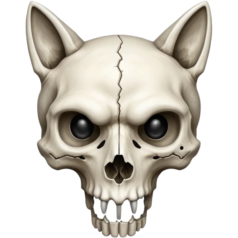 Wolf skull emoji