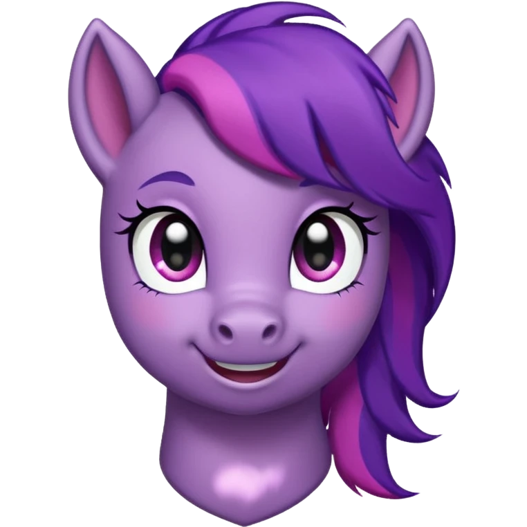 My little pony Twilight sparkle emoji