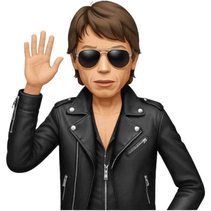 The Rolling Stones member emoji