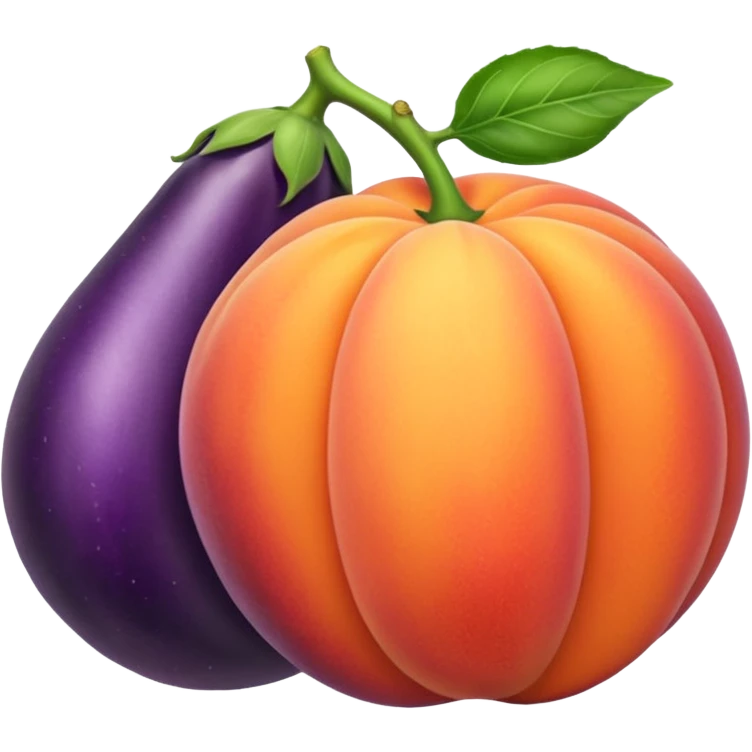 🍑🍆 emoji