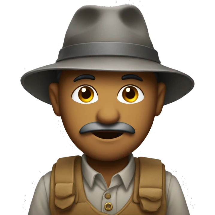 Esel mit Hut emoji