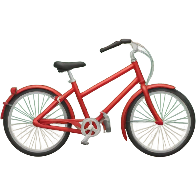 Red bike emoji