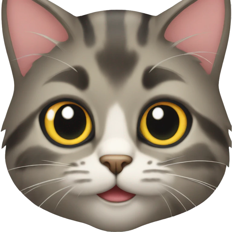 nonchalant cat emoji