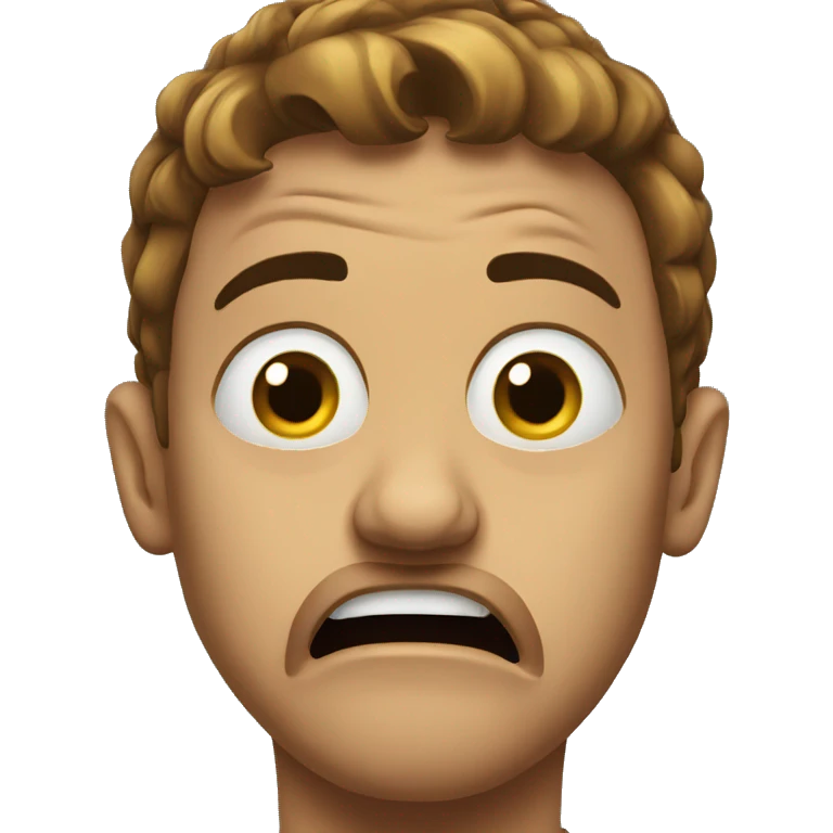 scared emoji