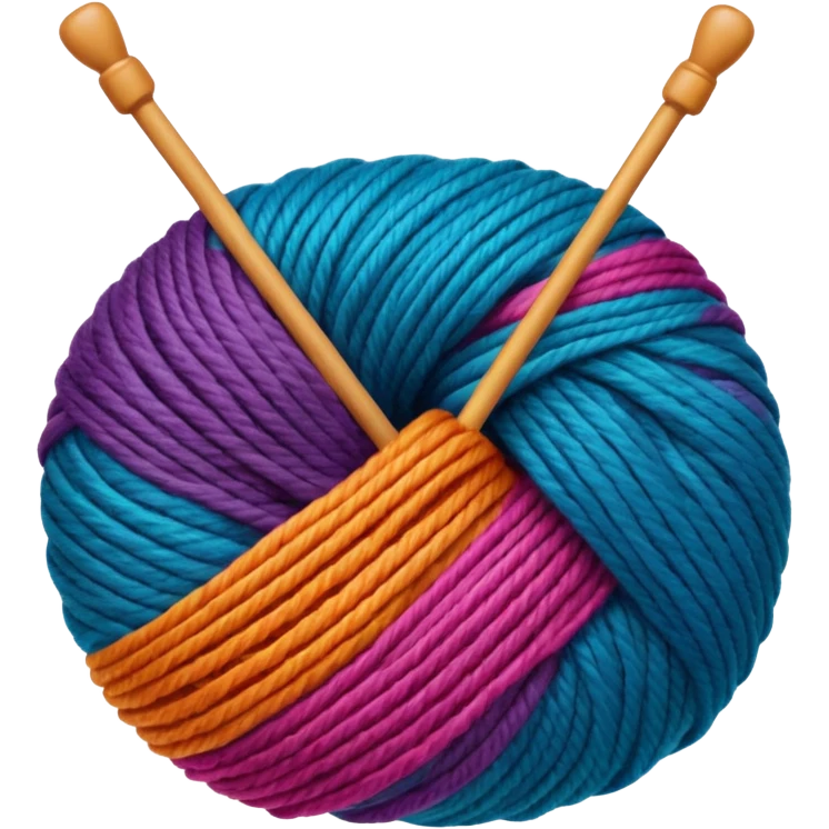 Knitting emoji emoji