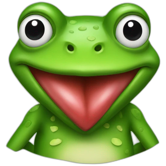 mr frog heart emoji