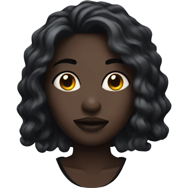 dark beauty with piercings emoji