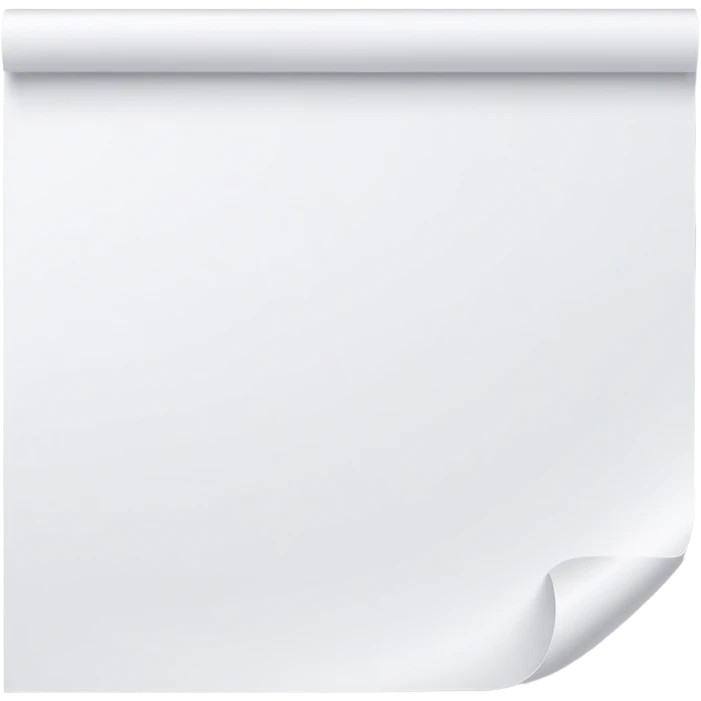 sheet of paper emoji