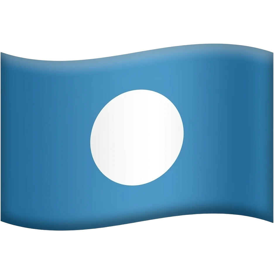 This but make it be straigth and the circle on the middle make it look like in the real flag emoji