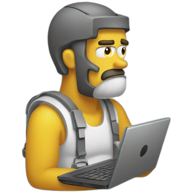 It Homer troubleshooting emoji