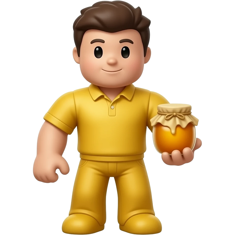 Roblox amarelo 🍯 Noob emoji