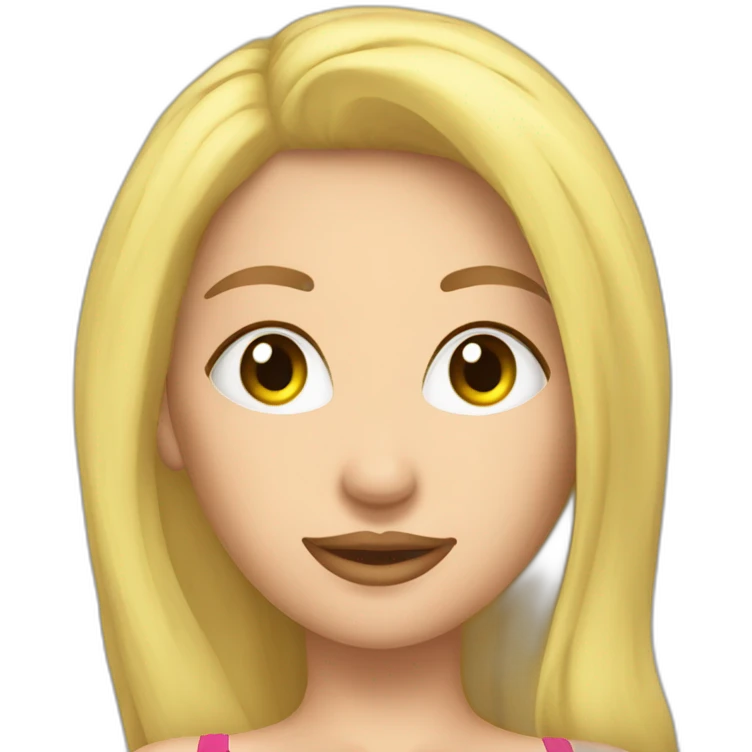 Sexy soft-fit Caucasian woman bikini (beach body) bed emoji