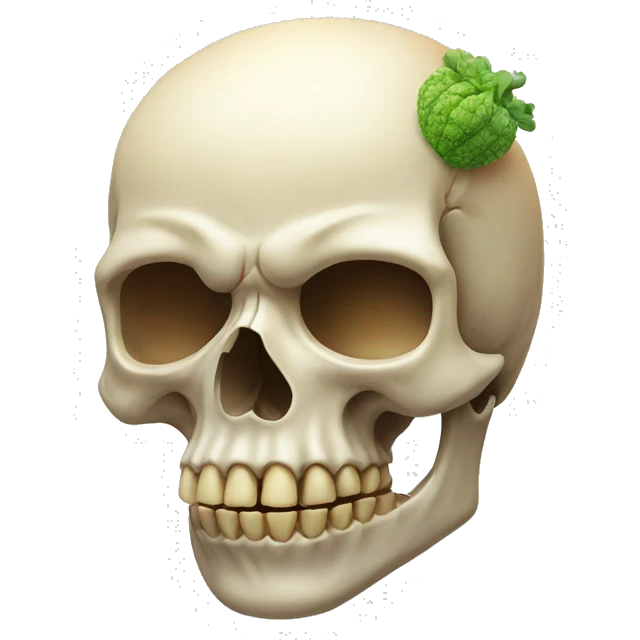 Skull with carot  emoji