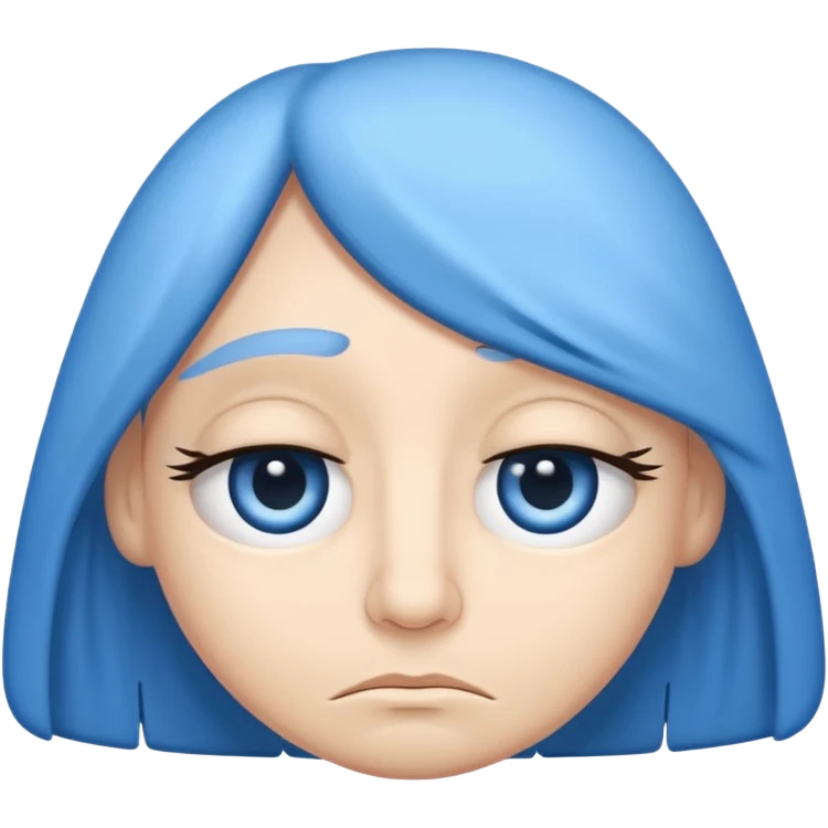 Sleepy eyes emoji