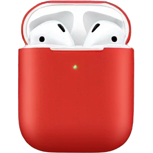 red air pods emoji
