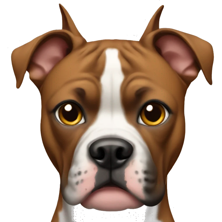 Pitbull boxer emoji