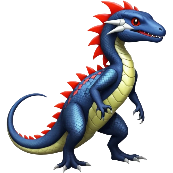 Salandit-Silvally-fusion (full body) emoji