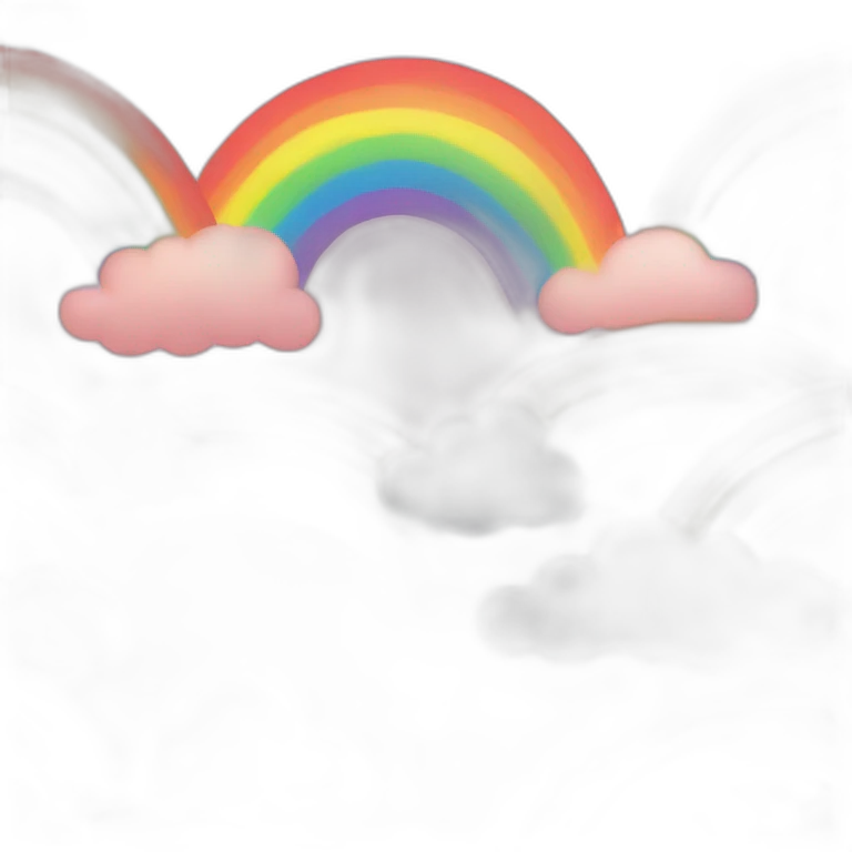 rainbow spring emoji