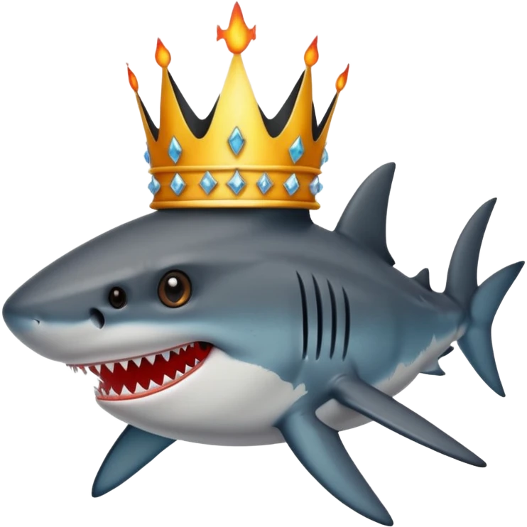 🦈🔥👑
 emoji