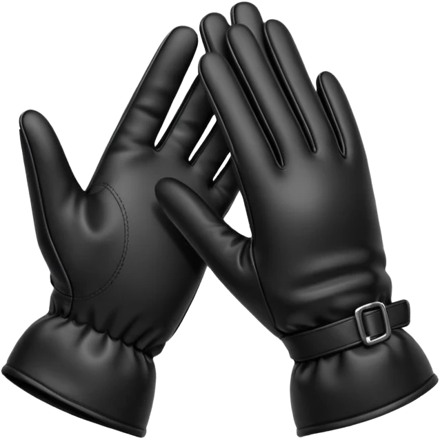 black gloves emoji
