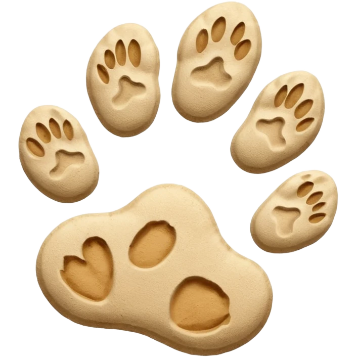 Cat footprint emoji