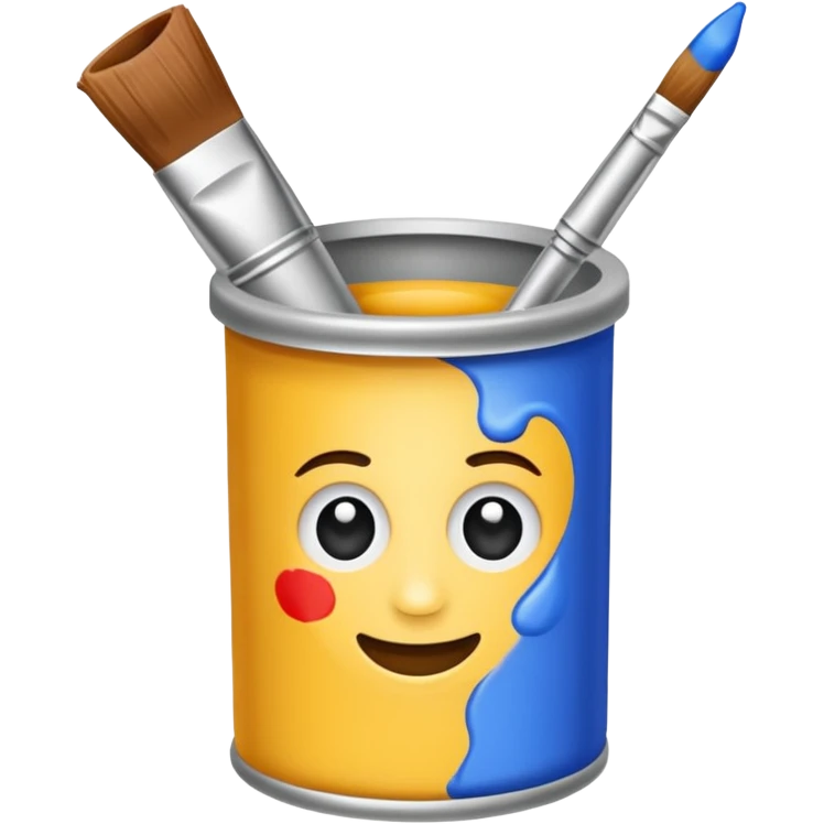 artist paint tube  emoji