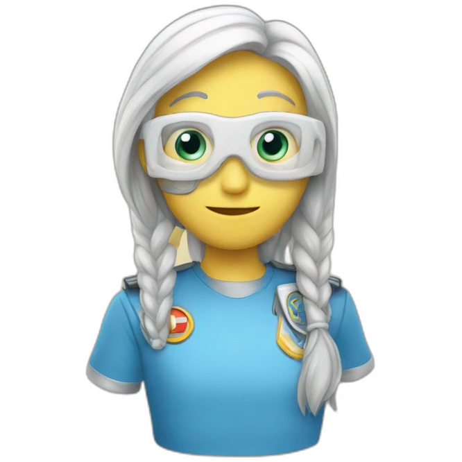 un ordinateur ros emoji