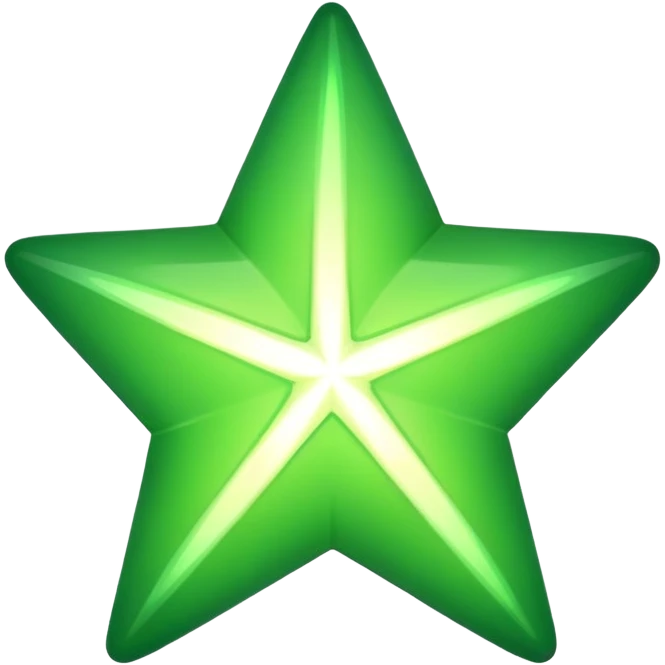 green star emoji